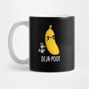 Deja-poot Cute Banana Double Fart Pun Mug